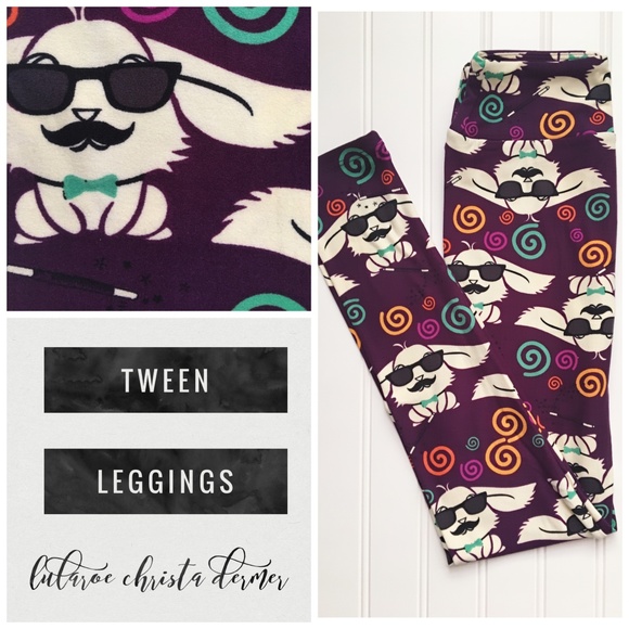 NEW Lularoe Tween Leggings - Picture 1 of 2